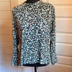 Floral Long Sleeve Women's Top